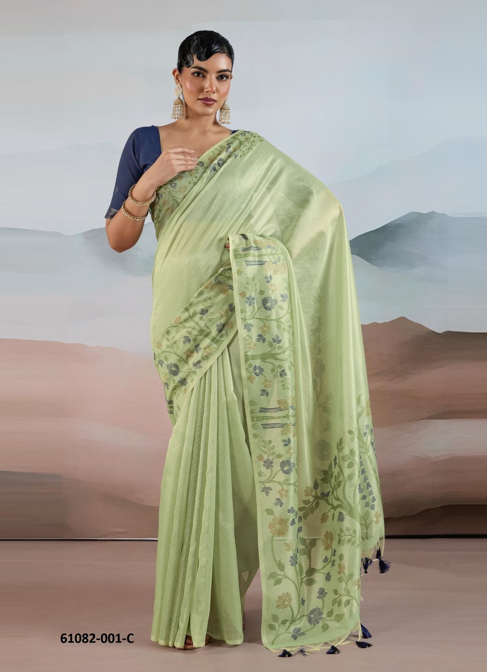PURE ZARI TISSUE - Catalog # 61082 (Set of 5 Sarees) MADE IN INDIA BY RAJTEX FABRICS PURE ZARI TISSUE - Catalog # 61082 (Set of 5 Sarees) MADE IN INDIA BY RAJTEX FABRICS