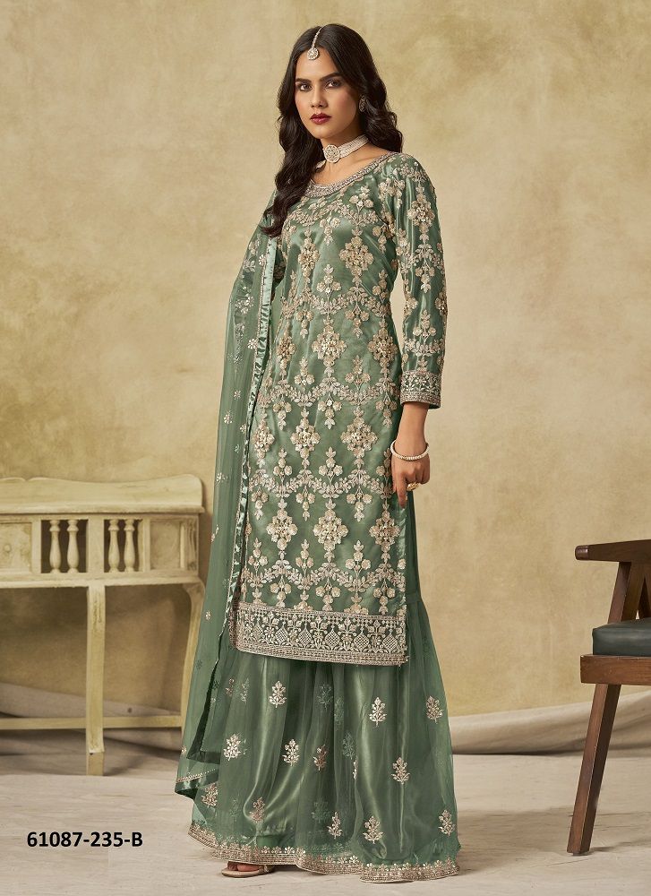 AANAYA 235 - Catalog # 61087 (Set of 4 Readymade Salwar Suits) MADE IN INDIA BY MEHERIYA AANAYA 235 - Catalog # 61087 (Set of 4 Readymade Salwar Suits) MADE IN INDIA BY MEHERIYA