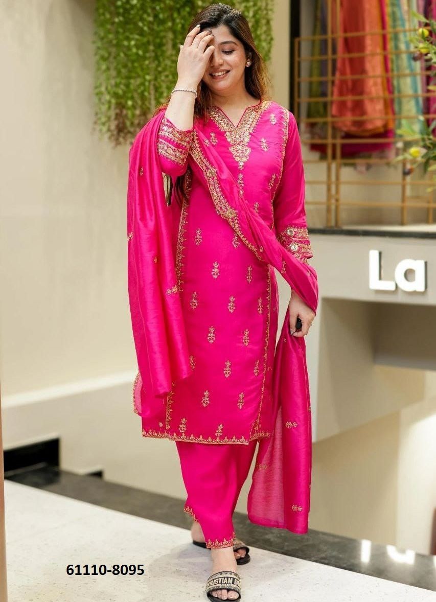 ANANYA - Catalog # 61110 (Set of 2 Readymade Salwar Suits) MADE IN INDIA BY JAGRAASA