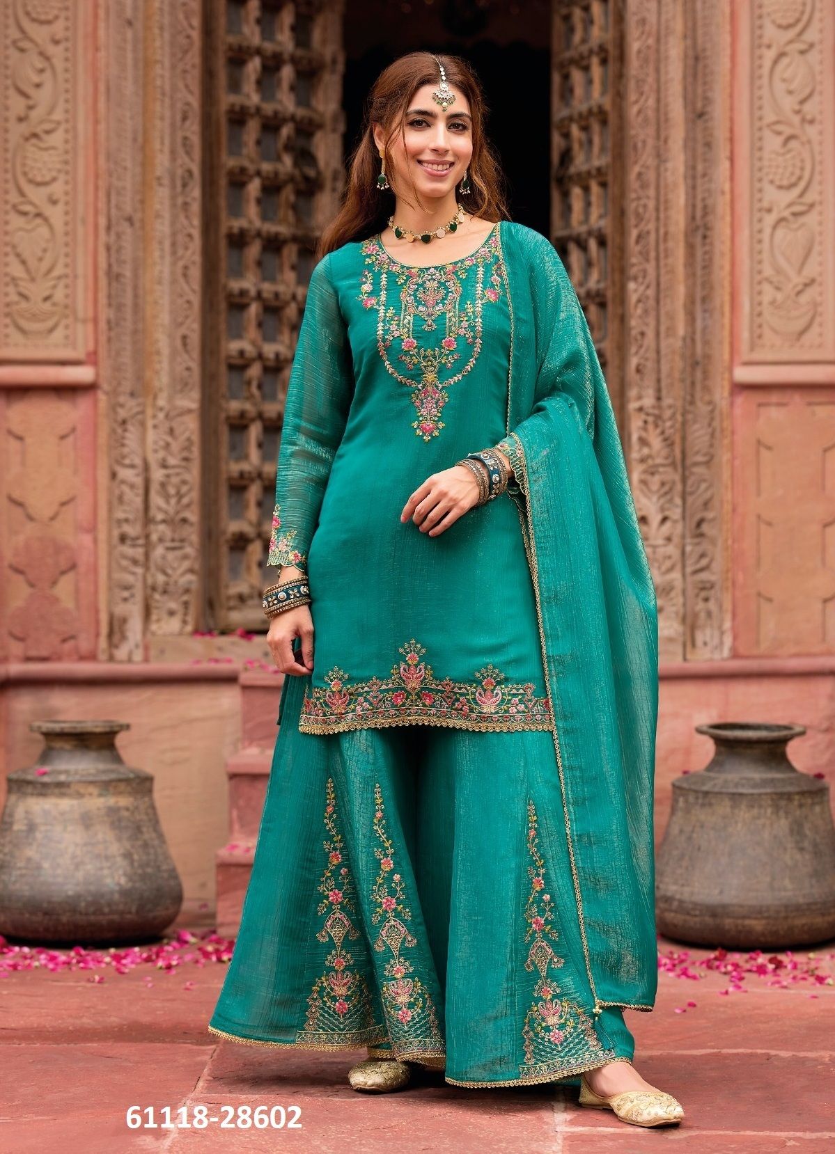 LASHKARA - Catalog # 61118 (Set of 4 Readymade Salwar Suits) MADE IN INDIA BY LILY & LALI LASHKARA - Catalog # 61118 (Set of 4 Readymade Salwar Suits) MADE IN INDIA BY LILY & LALI