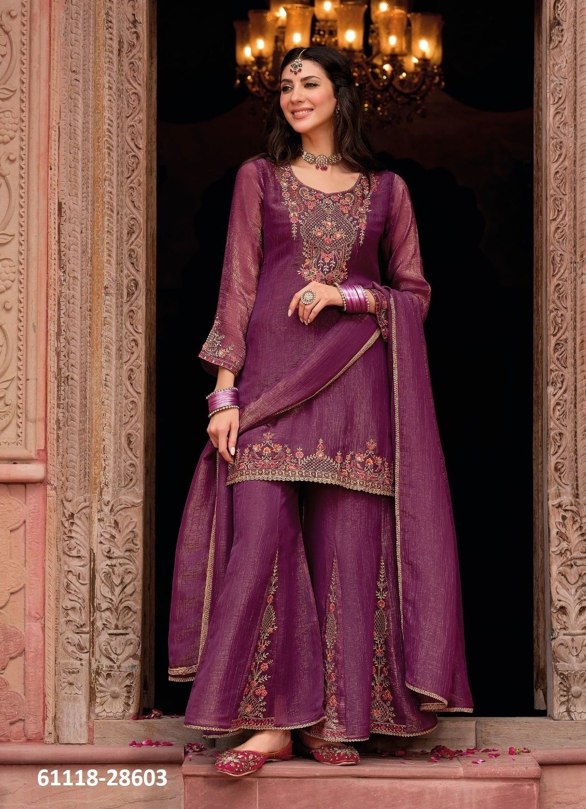 LASHKARA - Catalog # 61118 (Set of 4 Readymade Salwar Suits) MADE IN INDIA BY LILY & LALI LASHKARA - Catalog # 61118 (Set of 4 Readymade Salwar Suits) MADE IN INDIA BY LILY & LALI