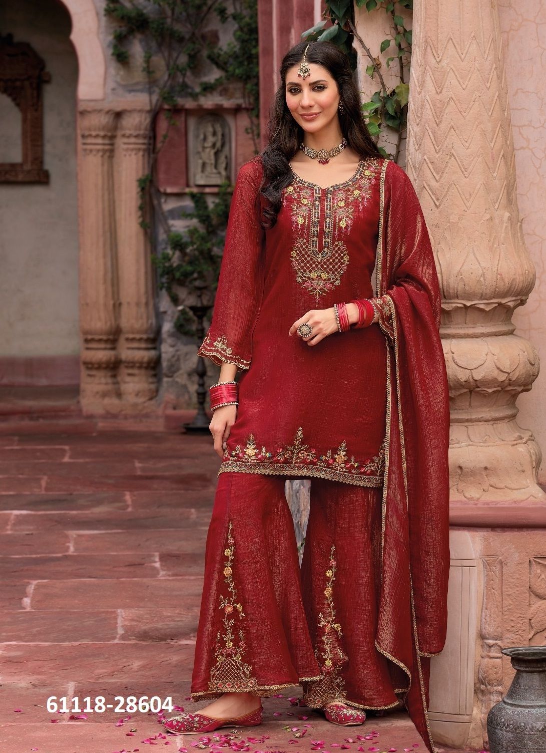 LASHKARA - Catalog # 61118 (Set of 4 Readymade Salwar Suits) MADE IN INDIA BY LILY & LALI LASHKARA - Catalog # 61118 (Set of 4 Readymade Salwar Suits) MADE IN INDIA BY LILY & LALI