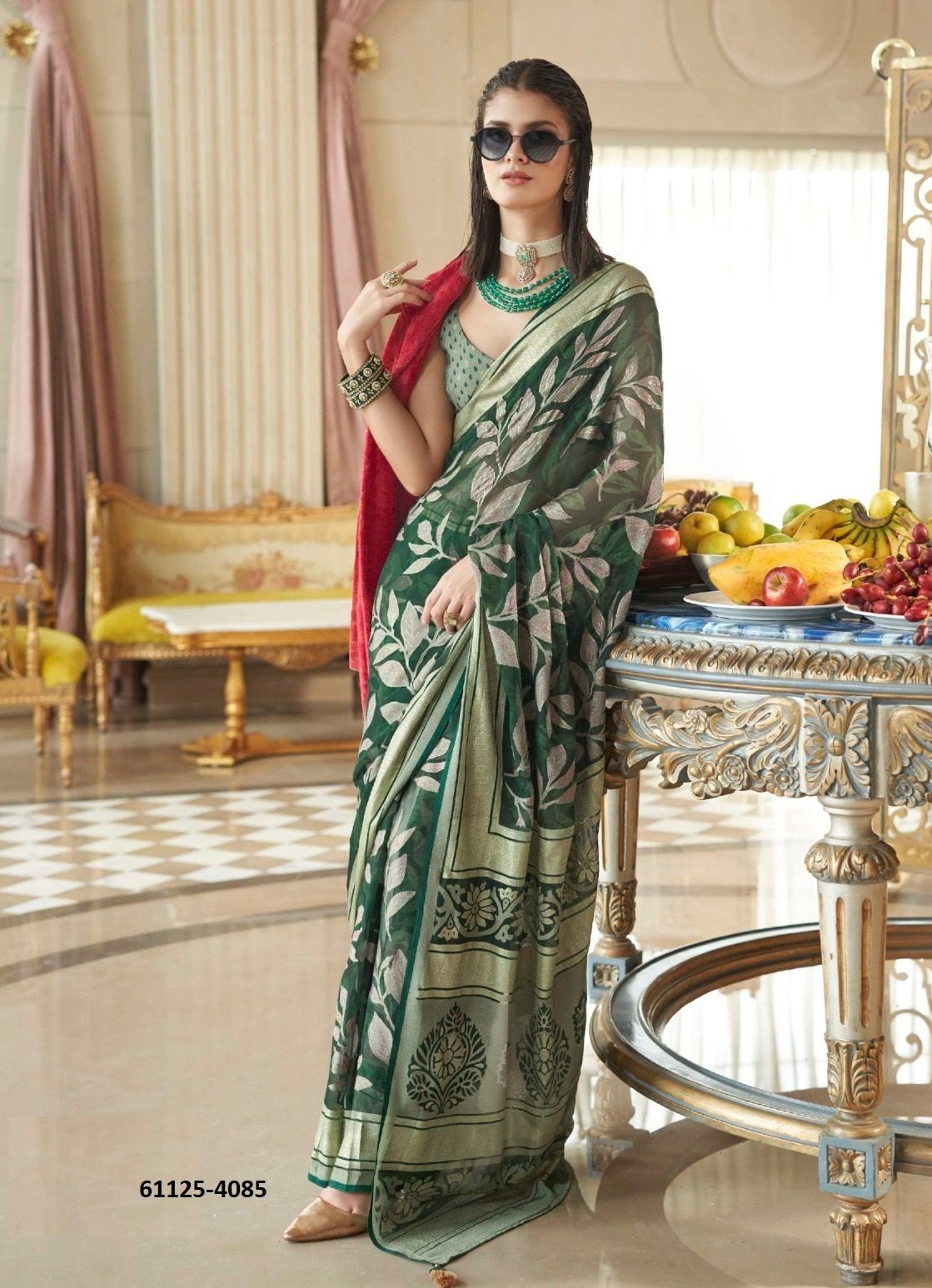 THE MOMENT - Catalog # 61125 (Set of 6 Sarees) MADE IN INDIA BY KRESHVA THE MOMENT - Catalog # 61125 (Set of 6 Sarees) MADE IN INDIA BY KRESHVA