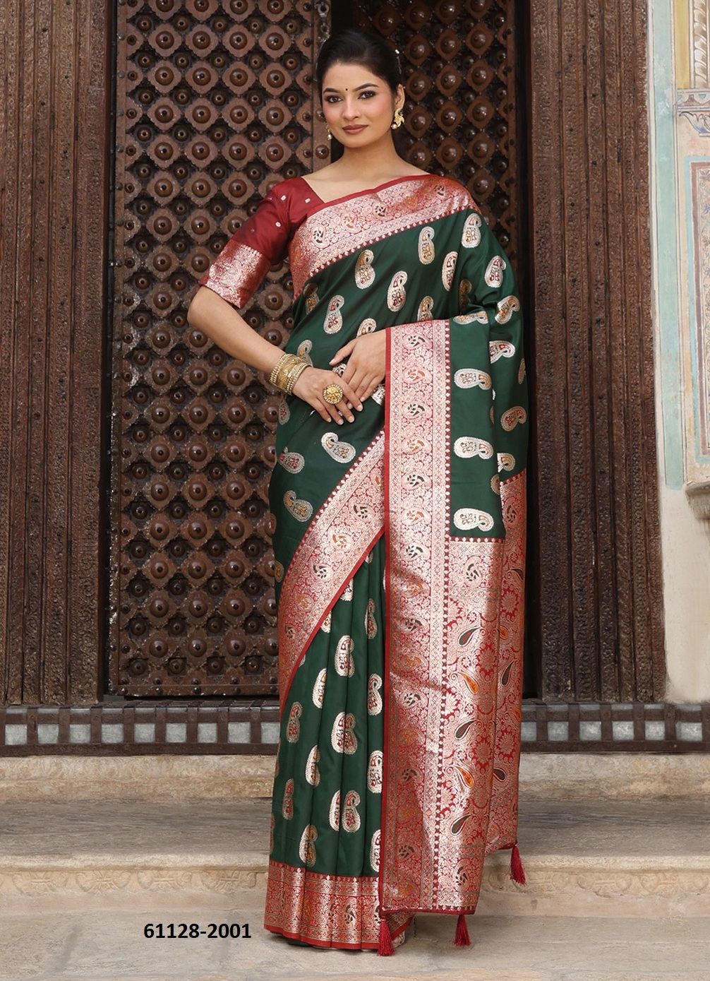 MRIDULA 2 - Catalog # 61128 (Set of 5 Sarees) MADE IN INDIA BY DESI MUSE MRIDULA 2 - Catalog # 61128 (Set of 5 Sarees) MADE IN INDIA BY DESI MUSE