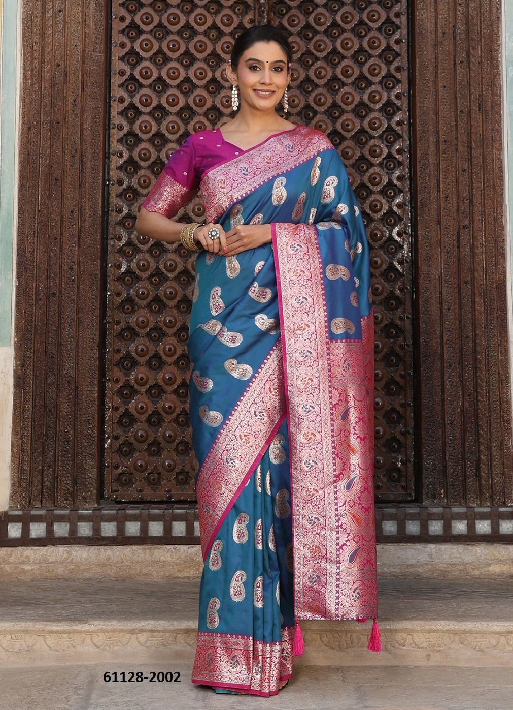 MRIDULA 2 - Catalog # 61128 (Set of 5 Sarees) MADE IN INDIA BY DESI MUSE MRIDULA 2 - Catalog # 61128 (Set of 5 Sarees) MADE IN INDIA BY DESI MUSE