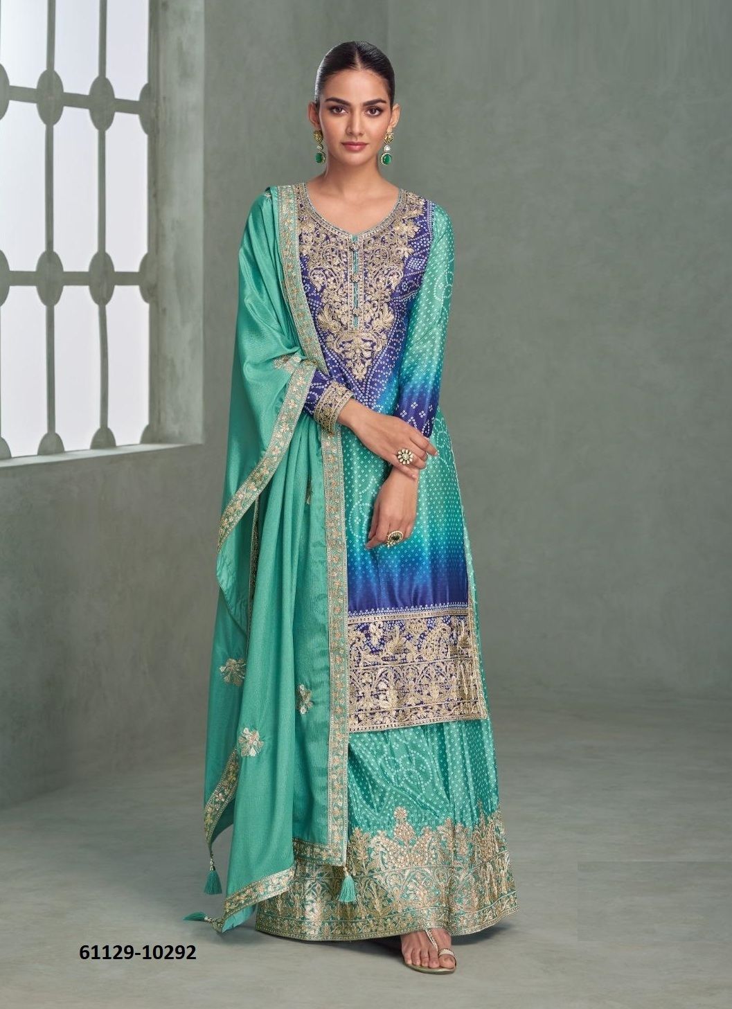 AAVYA - Catalog # 61129 (Set of 5 Readymade Salwar Suits) MADE IN INDIA BY AASHIRWAD AAVYA - Catalog # 61129 (Set of 5 Readymade Salwar Suits) MADE IN INDIA BY AASHIRWAD