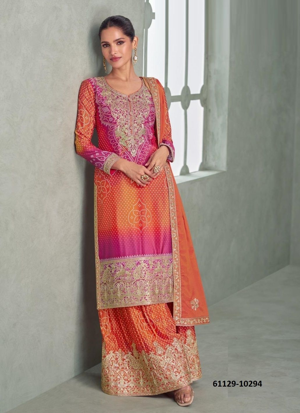 AAVYA - Catalog # 61129 (Set of 5 Readymade Salwar Suits) MADE IN INDIA BY AASHIRWAD AAVYA - Catalog # 61129 (Set of 5 Readymade Salwar Suits) MADE IN INDIA BY AASHIRWAD