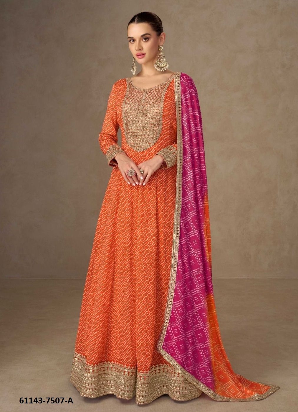SAIYAARA - Catalog # 61143 (Set of 4 Readymade Gowns) MADE IN INDIA BY GULKAYRA DESIGNER SAIYAARA - Catalog # 61143 (Set of 4 Readymade Gowns) MADE IN INDIA BY GULKAYRA DESIGNER