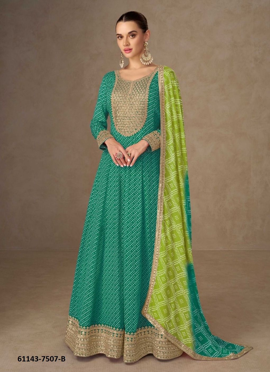 SAIYAARA - Catalog # 61143 (Set of 4 Readymade Gowns) MADE IN INDIA BY GULKAYRA DESIGNER SAIYAARA - Catalog # 61143 (Set of 4 Readymade Gowns) MADE IN INDIA BY GULKAYRA DESIGNER