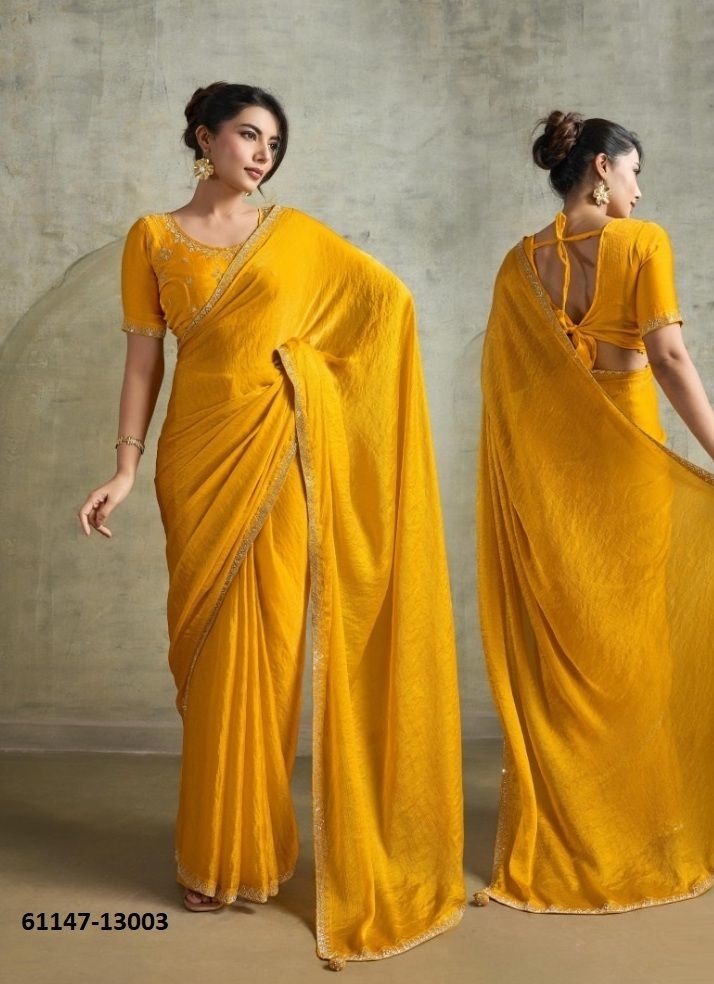 AMELIA - Catalog # 61147 (Set of 8 Sarees) MADE IN INDIA BY SUMA DESIGNER