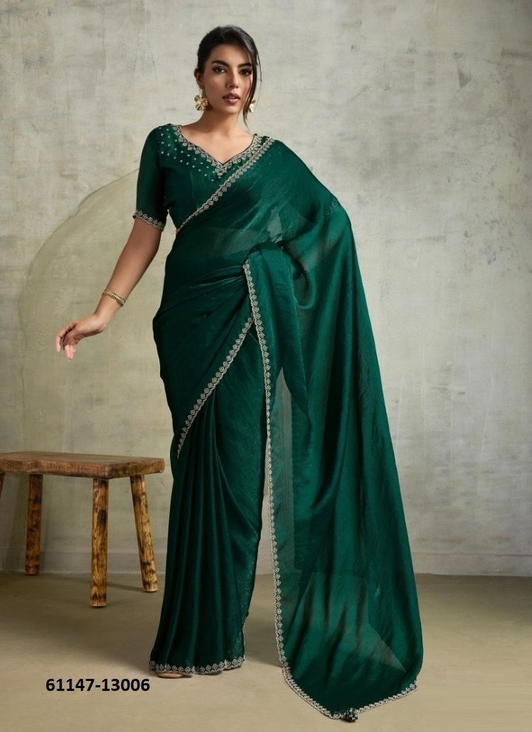 AMELIA - Catalog # 61147 (Set of 8 Sarees) MADE IN INDIA BY SUMA DESIGNER