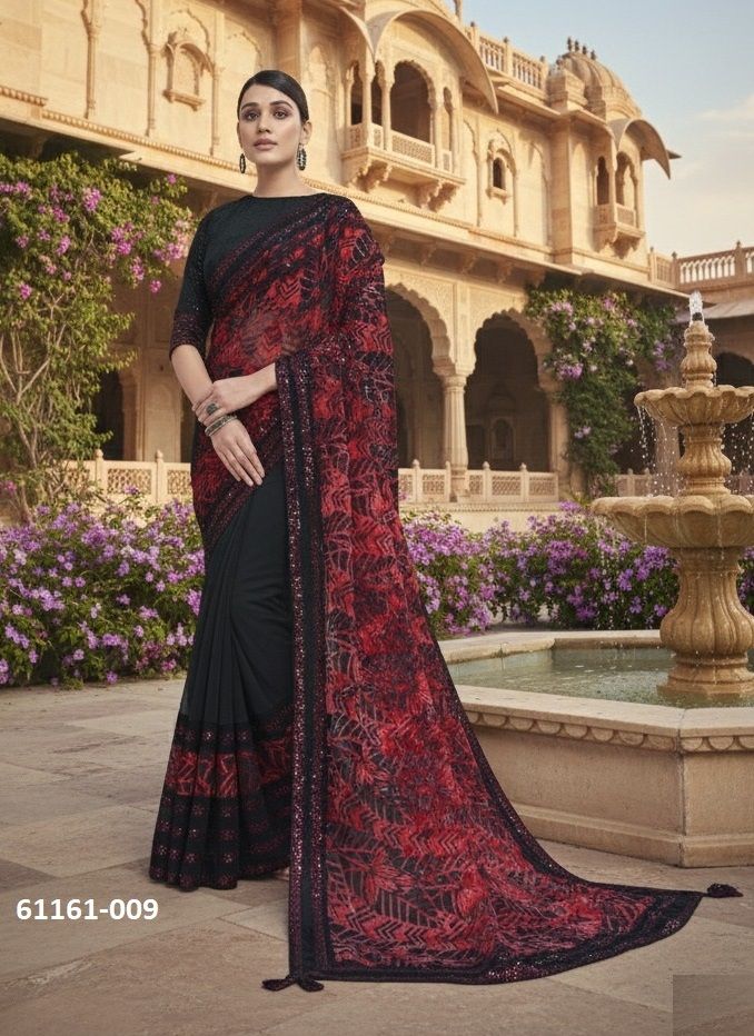 RUBY - Catalog # 61161 (Set of 12 Sarees) MADE IN INDIA BY MAHOTSAV RUBY - Catalog # 61161 (Set of 12 Sarees) MADE IN INDIA BY MAHOTSAV