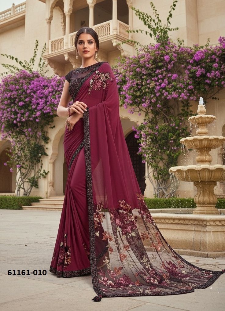 RUBY - Catalog # 61161 (Set of 12 Sarees) MADE IN INDIA BY MAHOTSAV RUBY - Catalog # 61161 (Set of 12 Sarees) MADE IN INDIA BY MAHOTSAV