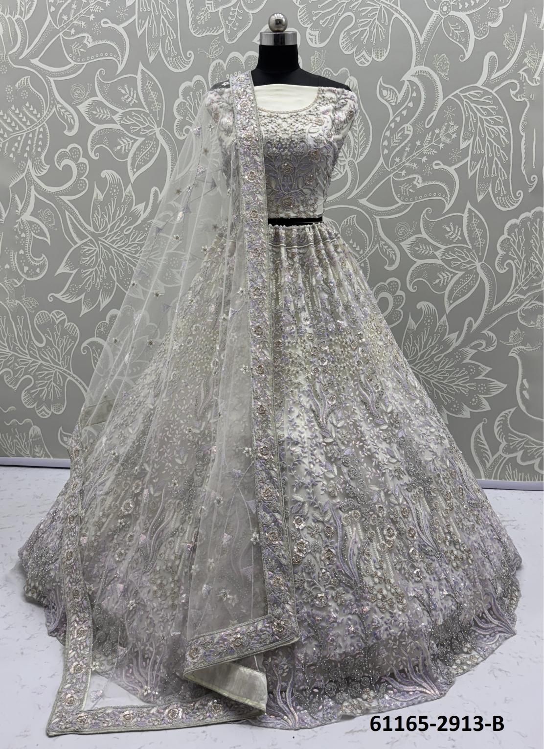 SERIES 2908-2916 - Catalog # 61165 (Set of 29 Semi-Stitched Lehengas) MADE IN INDIA BY DESI MUSE