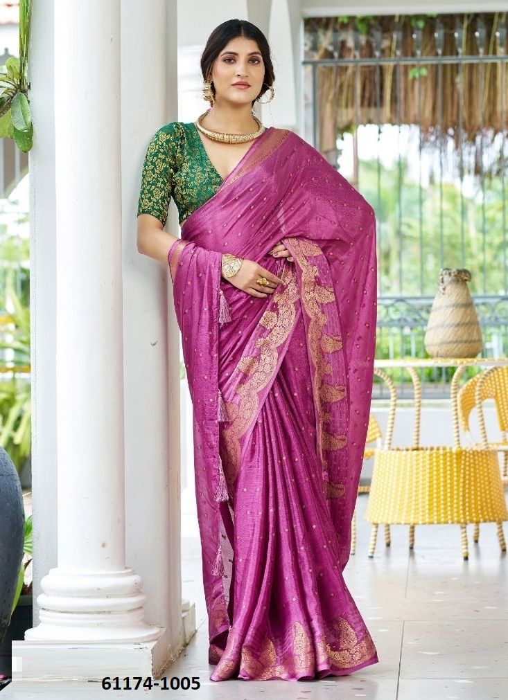 DURVA - Catalog # 61174 (Set of 10 Sarees) MADE IN INDIA BY SHUBH SHREE CREATIONS DURVA - Catalog # 61174 (Set of 10 Sarees) MADE IN INDIA BY SHUBH SHREE CREATIONS