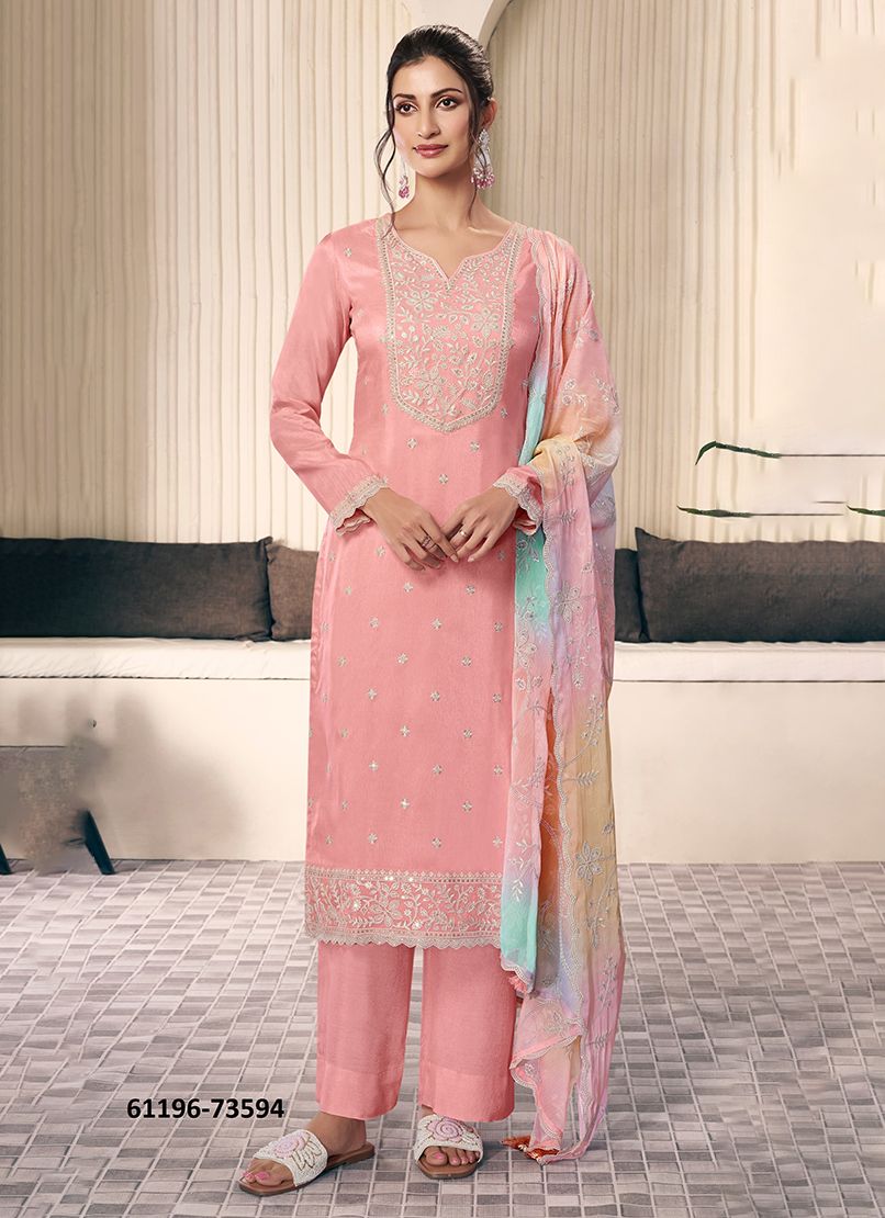OMBRE - Catalog # 61196 (Set of 4 Readymade Salwar Suits) MADE IN INDIA BY VINAY FASHION LLP OMBRE - Catalog # 61196 (Set of 4 Readymade Salwar Suits) MADE IN INDIA BY VINAY FASHION LLP