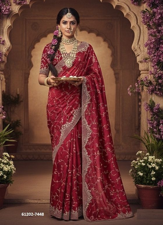 KARWA CHAUTH SPECIAL - Catalog # 61202 (Set of 15 Sarees) MADE IN INDIA BY MAHOTSAV
