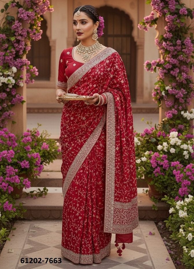 KARWA CHAUTH SPECIAL - Catalog # 61202 (Set of 15 Sarees) MADE IN INDIA BY MAHOTSAV