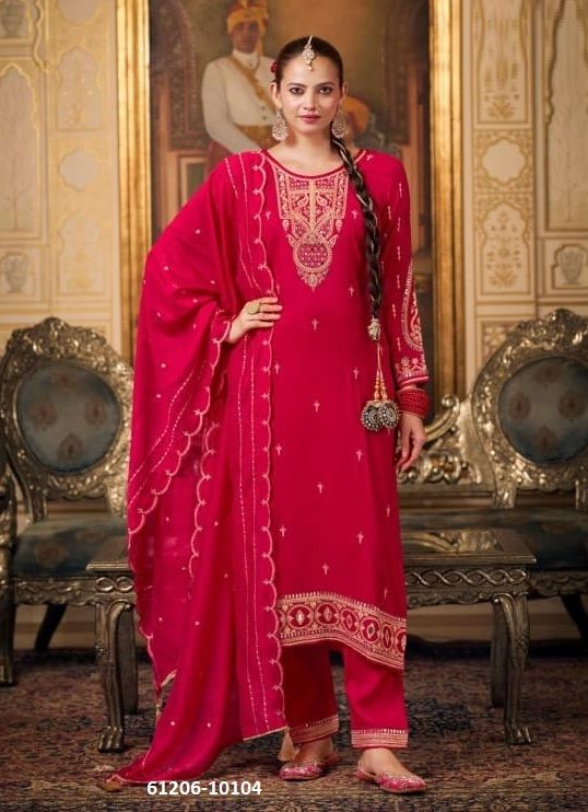 CHANDANI - Catalog # 61206 (Set of 4 Readymade Salwar Suits) MADE IN INDIA BY RANGOON
