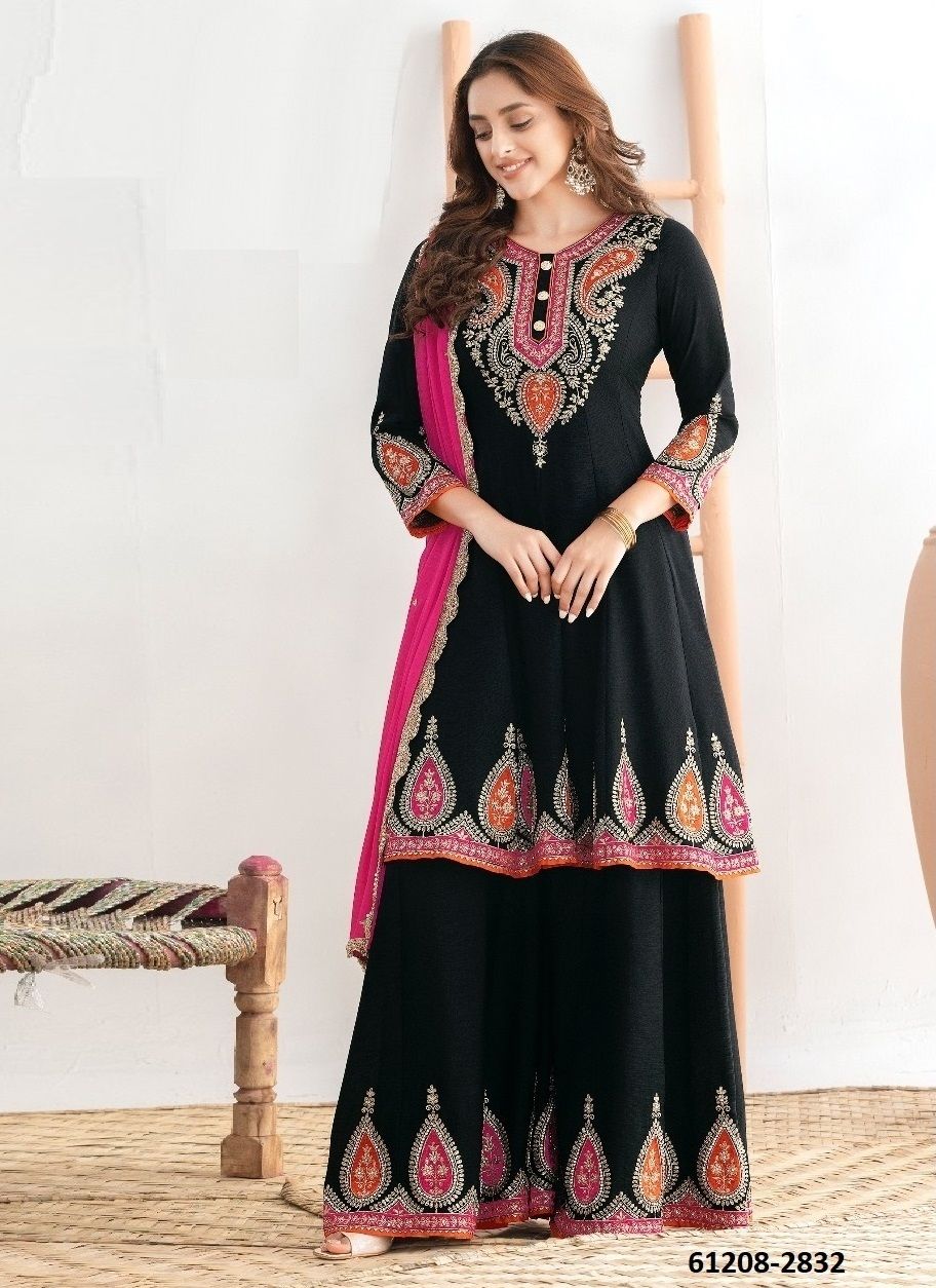 APSARA - Catalog # 61208 (Set of 2 Readymade Salwar Suits) MADE IN INDIA BY GULZAR COUTURE