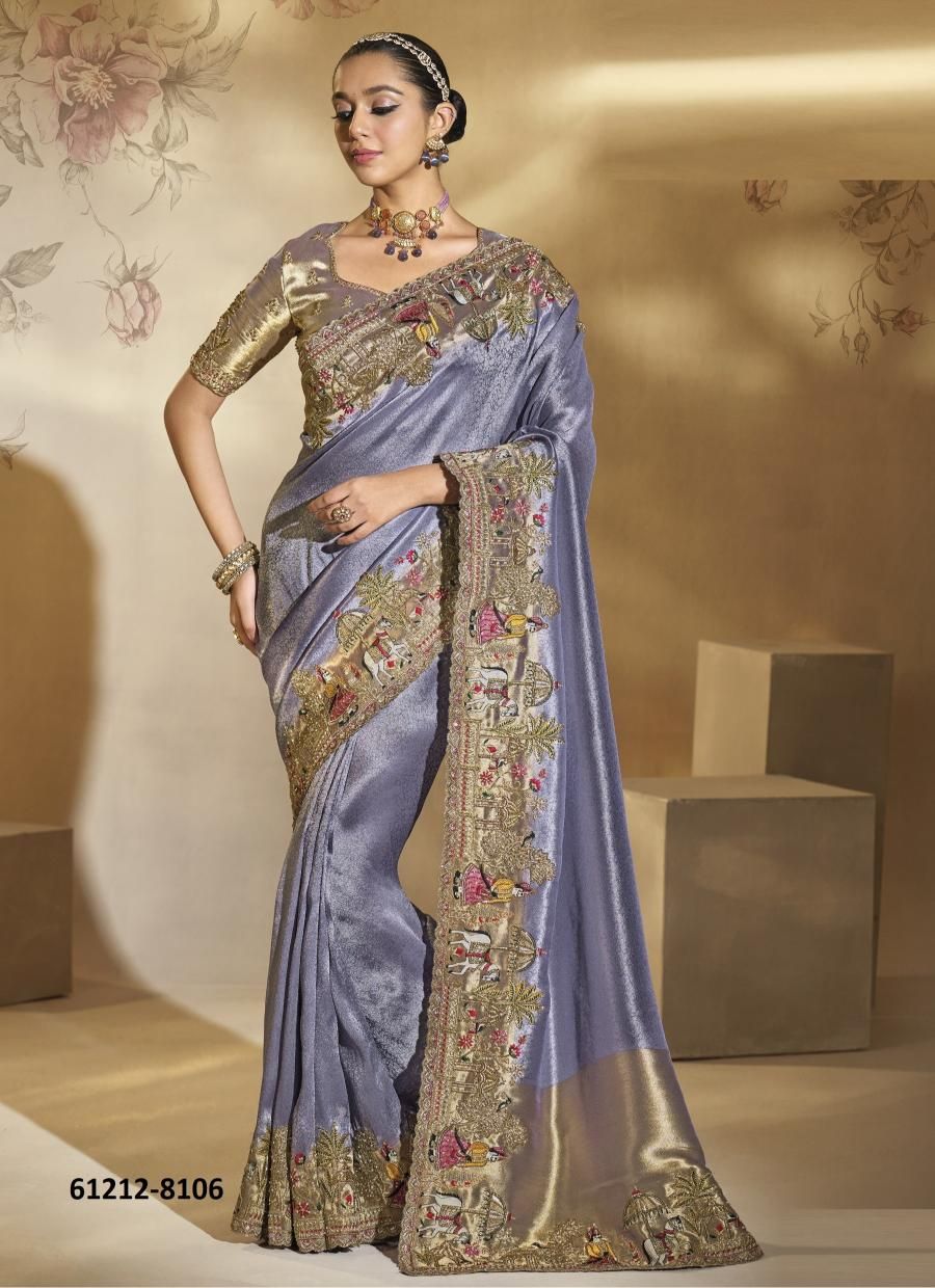 SHAHI POSHAK 6 - Catalog # 61212 (Set of 11 Sarees) MADE IN INDIA BY M N SAREES