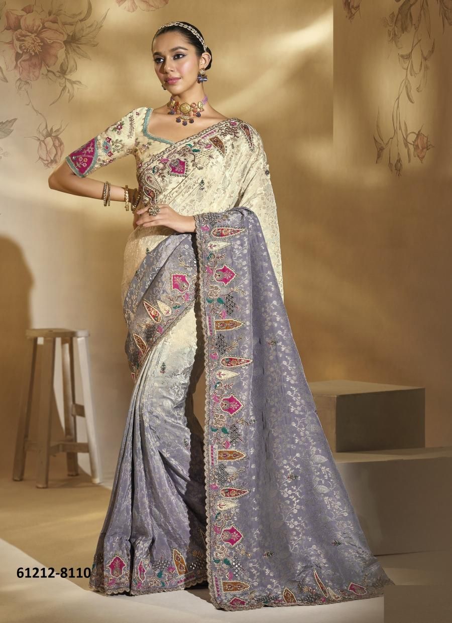 SHAHI POSHAK 6 - Catalog # 61212 (Set of 11 Sarees) MADE IN INDIA BY M N SAREES