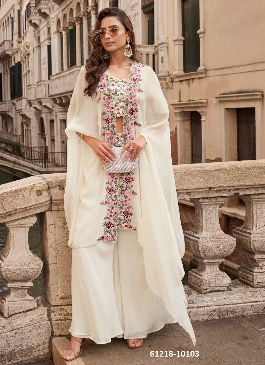 MELODY - Catalog # 61218 (Set of 5 Indo-Western Outfits) MADE IN INDIA BY SAYURI DESIGNER