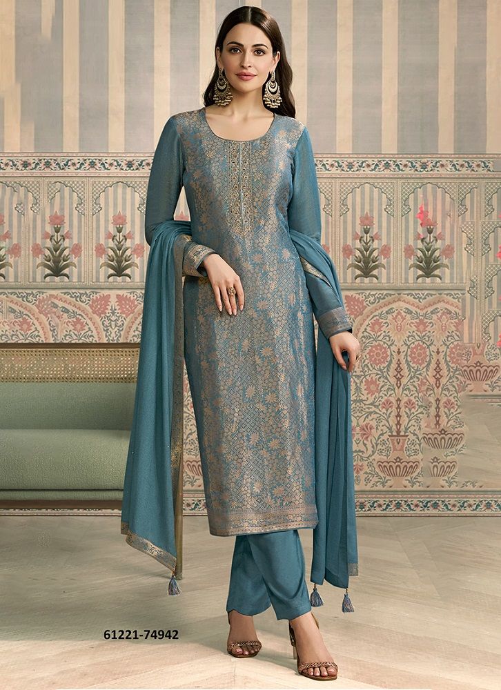 SEREN - Catalog # 61221 (Set of 4 Readymade Salwar Suits) MADE IN INDIA BY VINAY FASHION LLP