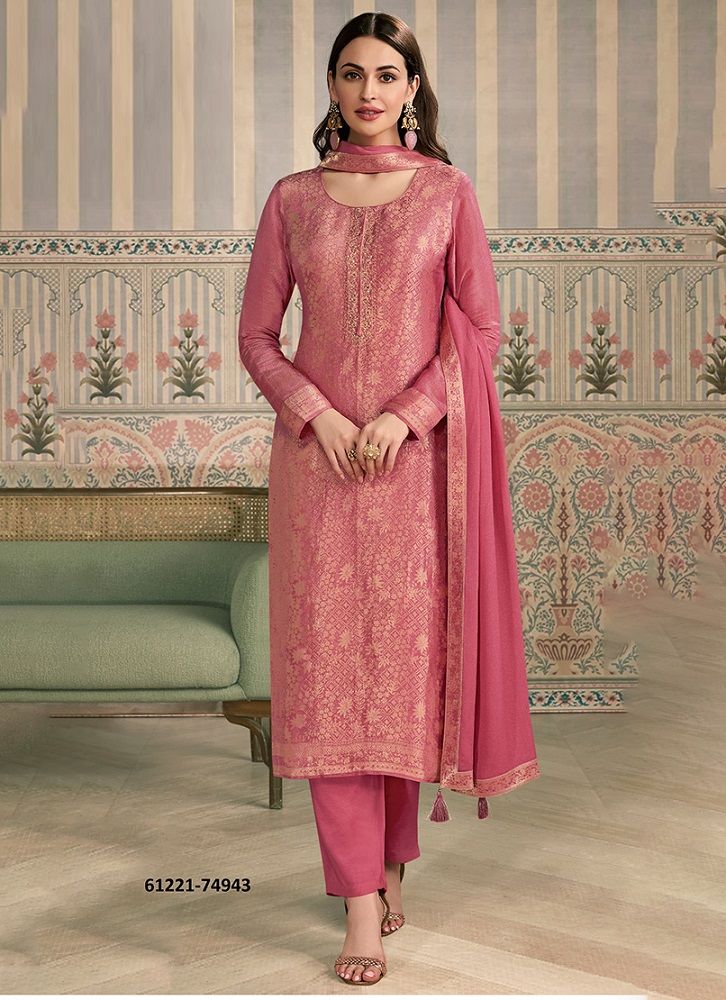 SEREN - Catalog # 61221 (Set of 4 Readymade Salwar Suits) MADE IN INDIA BY VINAY FASHION LLP