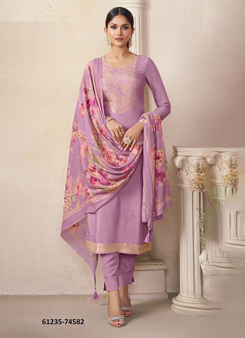 NAVYA 2 - Catalog # 61235 (Set of 4 Readymade Salwar Suits) by Vinay Fashion Llp [Made in India]