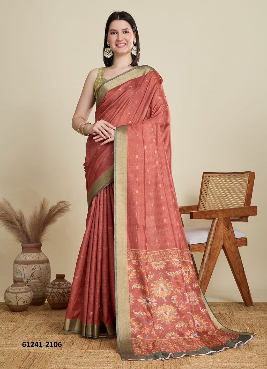 ABHILASHA - Catalog # 61241 (Set of 10 Sarees) by Meheriya [Made in India]