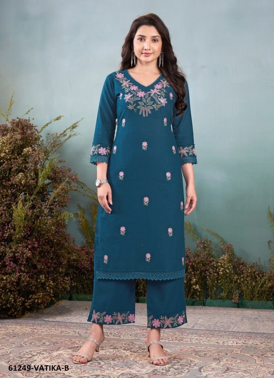 VATIKA - Catalog # 61249 (Set of 4 Tops With Bottoms) by Serengeti [Made in India]