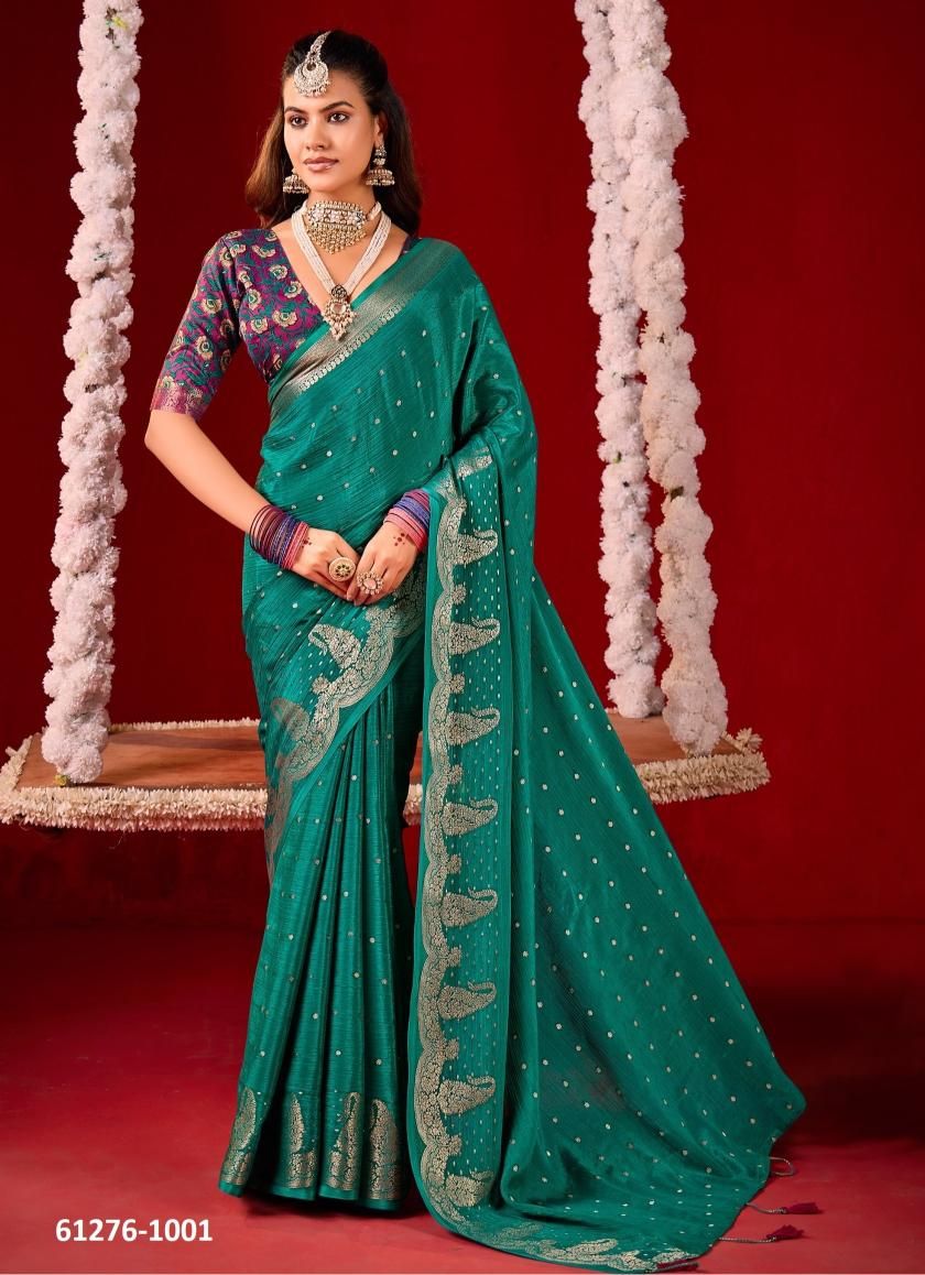 TARANG - Catalog # 61276 (Set of 10 Sarees) by Shubh Shree Creations TARANG - Catalog # 61276 (Set of 10 Sarees) by Shubh Shree Creations