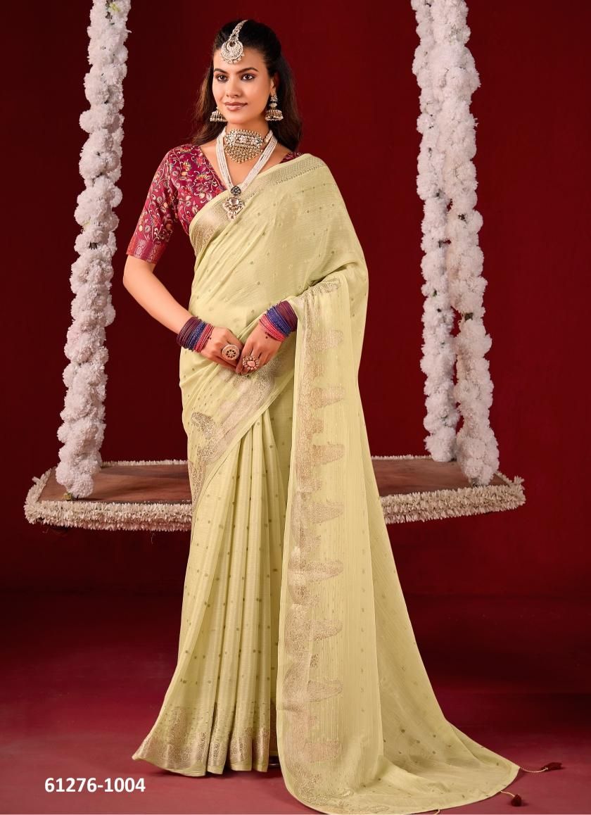 TARANG - Catalog # 61276 (Set of 10 Sarees) by Shubh Shree Creations TARANG - Catalog # 61276 (Set of 10 Sarees) by Shubh Shree Creations