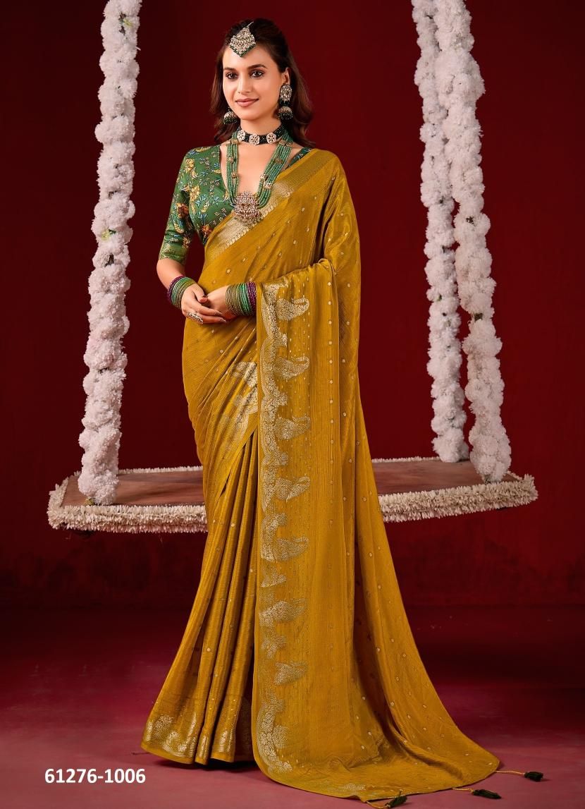 TARANG - Catalog # 61276 (Set of 10 Sarees) by Shubh Shree Creations TARANG - Catalog # 61276 (Set of 10 Sarees) by Shubh Shree Creations