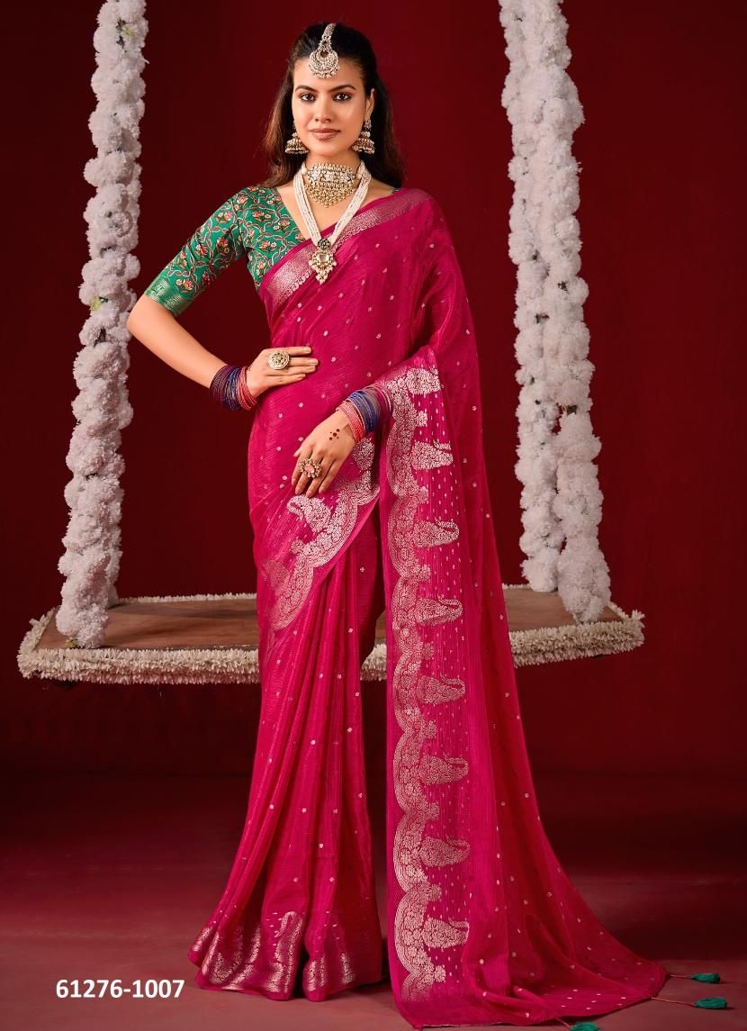 TARANG - Catalog # 61276 (Set of 10 Sarees) by Shubh Shree Creations TARANG - Catalog # 61276 (Set of 10 Sarees) by Shubh Shree Creations