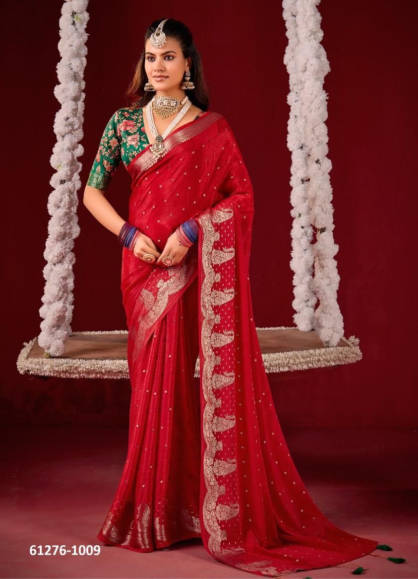 TARANG - Catalog # 61276 (Set of 10 Sarees) by Shubh Shree Creations TARANG - Catalog # 61276 (Set of 10 Sarees) by Shubh Shree Creations