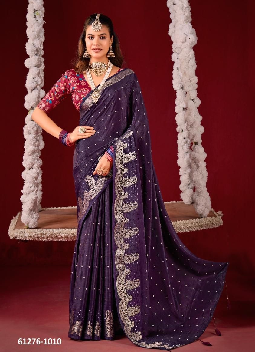 TARANG - Catalog # 61276 (Set of 10 Sarees) by Shubh Shree Creations TARANG - Catalog # 61276 (Set of 10 Sarees) by Shubh Shree Creations