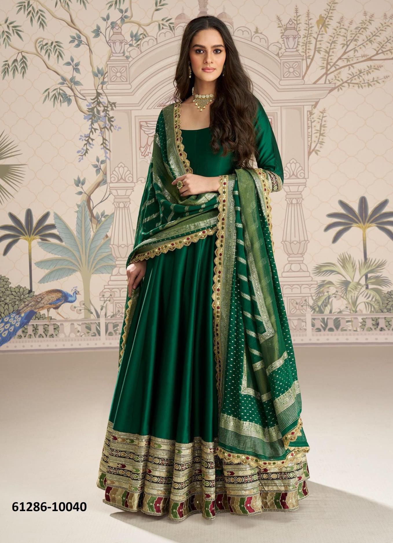 ROSHNI - Catalog # 61286 (Set of 3 Readymade Gowns) by Sayuri Designer ROSHNI - Catalog # 61286 (Set of 3 Readymade Gowns) by Sayuri Designer