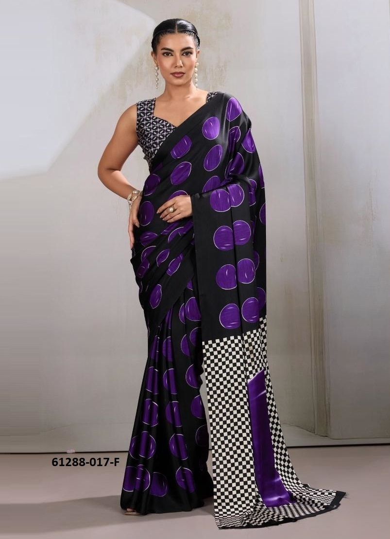 PURE AJRAKH PRINT 17 - Catalog # 61288 (Set of 6 Sarees) by Rajtex Fabrics PURE AJRAKH PRINT 17 - Catalog # 61288 (Set of 6 Sarees) by Rajtex Fabrics