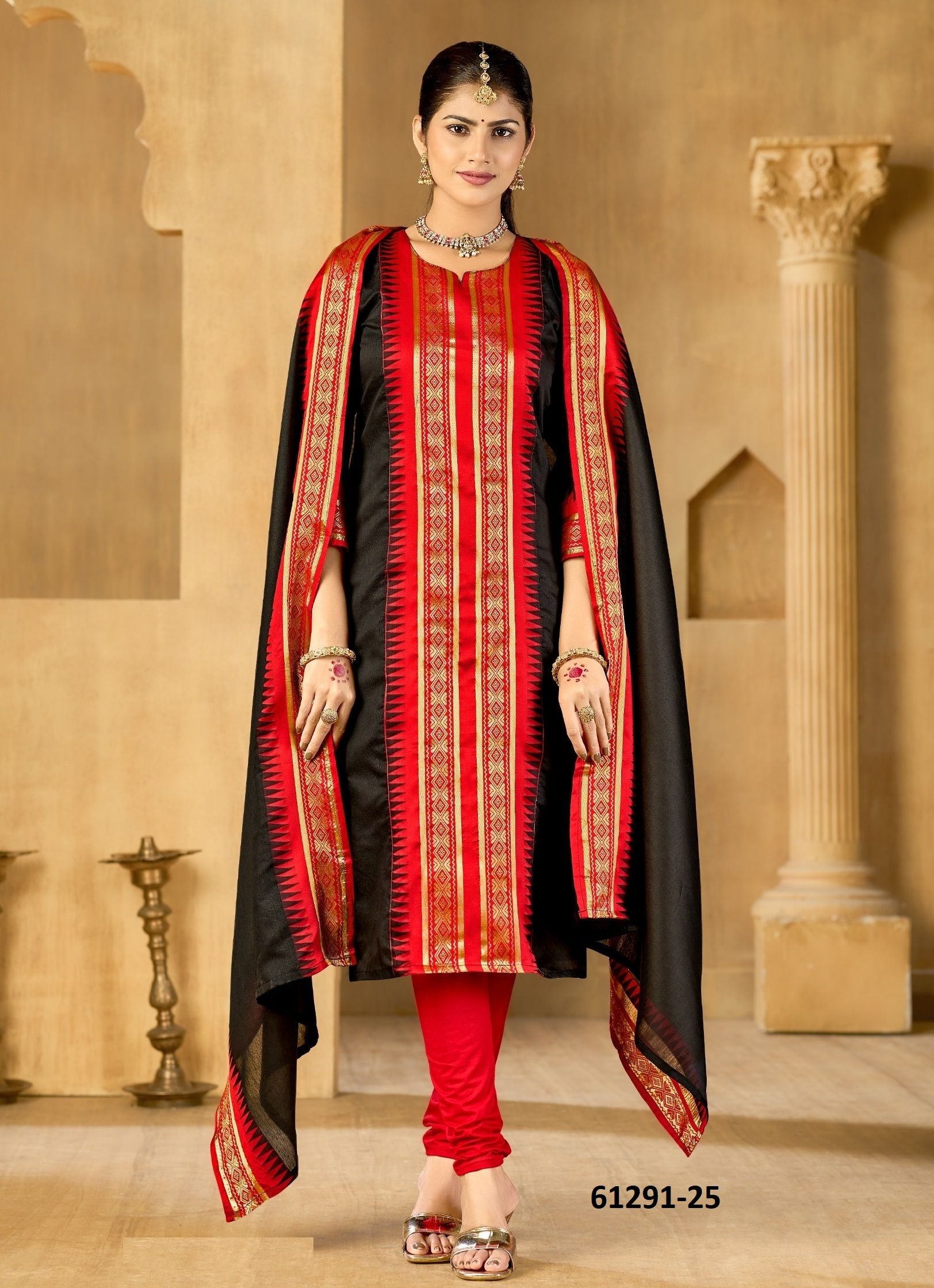 SILK AFFAIR - Catalog # 61291 (Set of 7 Readymade Women's Kurtis / Tops) by Desi Muse SILK AFFAIR - Catalog # 61291 (Set of 7 Readymade Women's Kurtis / Tops) by Desi Muse