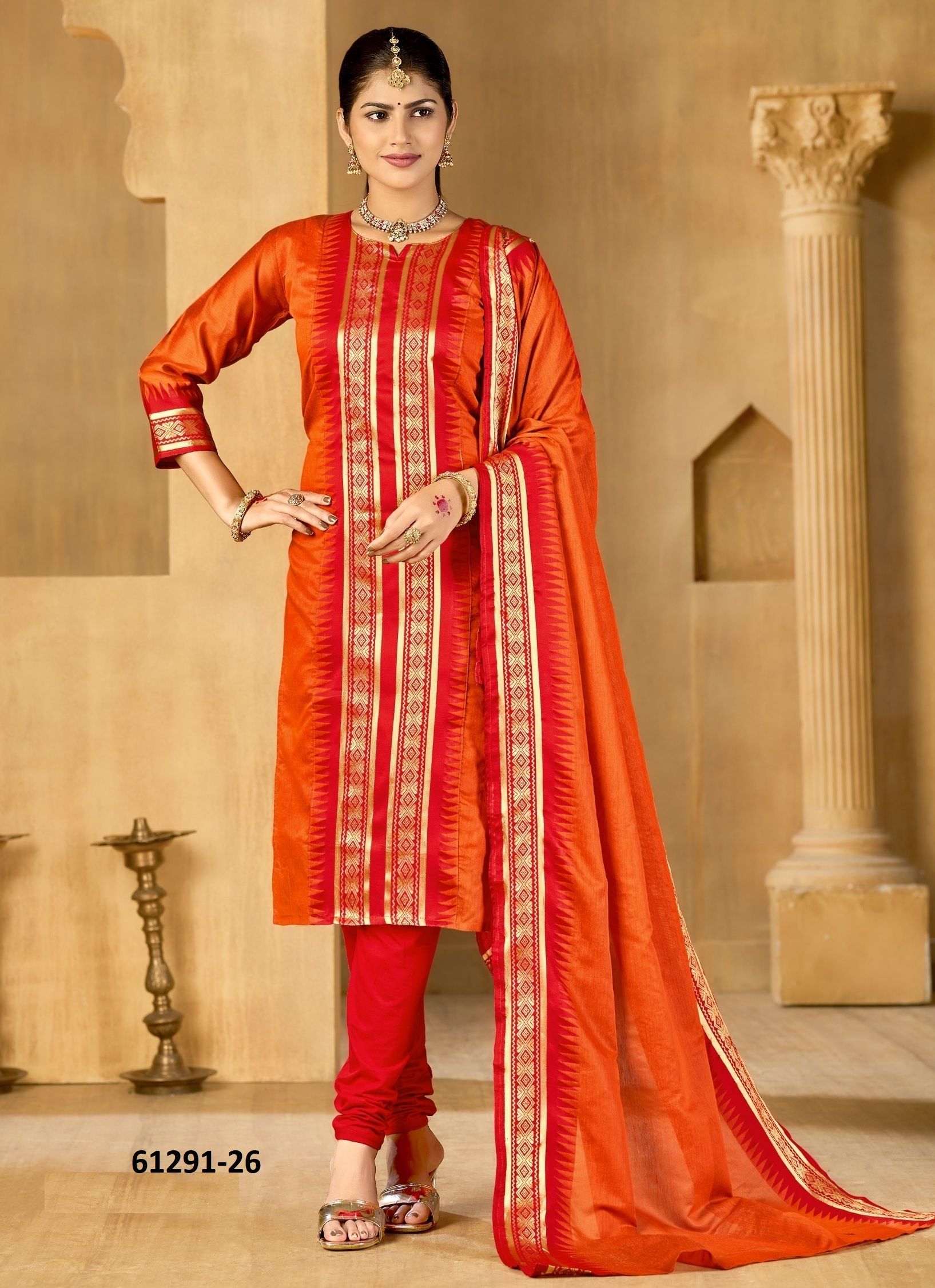 SILK AFFAIR - Catalog # 61291 (Set of 7 Readymade Women's Kurtis / Tops) by Desi Muse SILK AFFAIR - Catalog # 61291 (Set of 7 Readymade Women's Kurtis / Tops) by Desi Muse