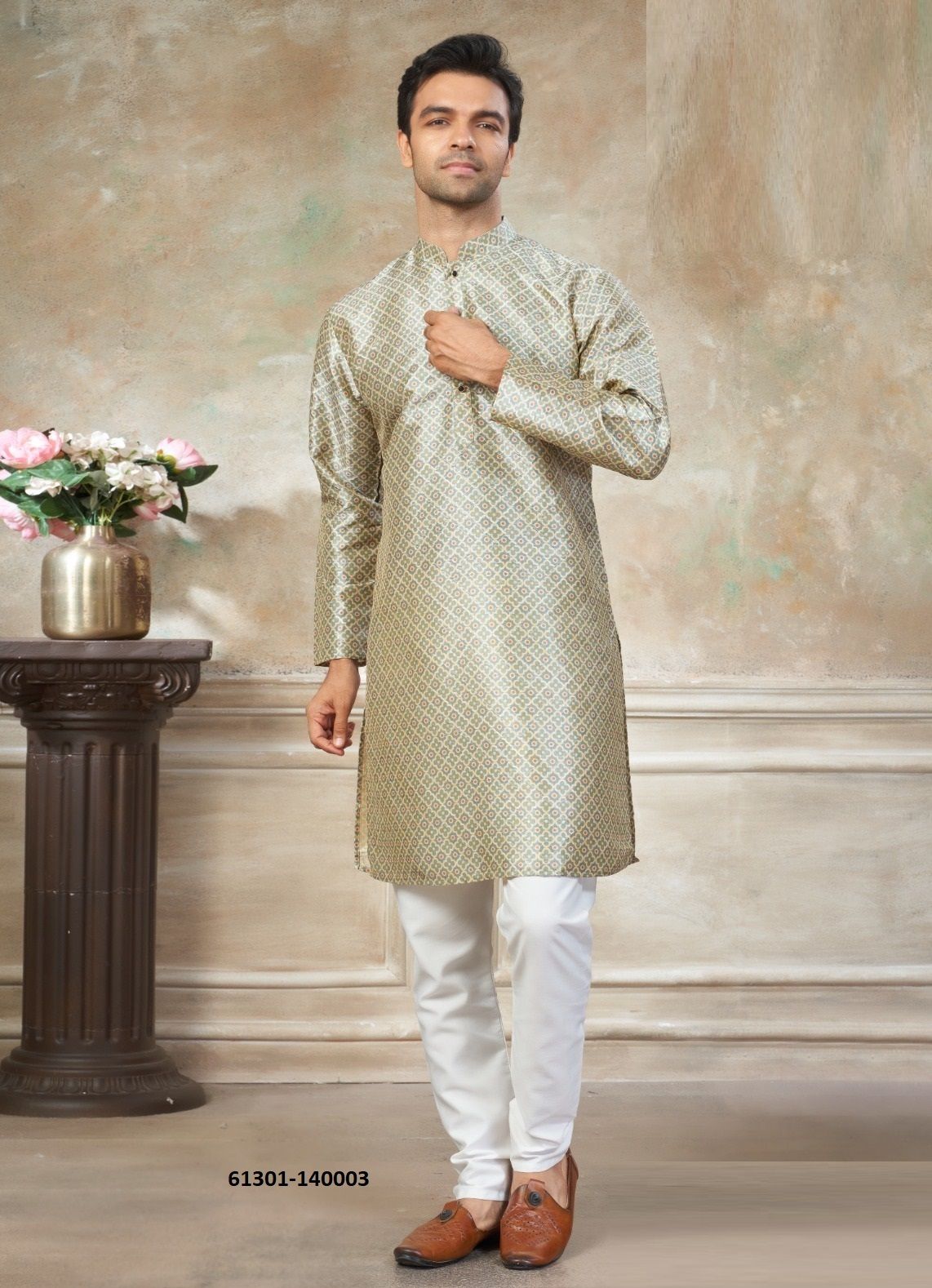 VOLUME 140 - Catalog # 61301 (Set of 9 Men's Ethnic Wear) by Meheriya