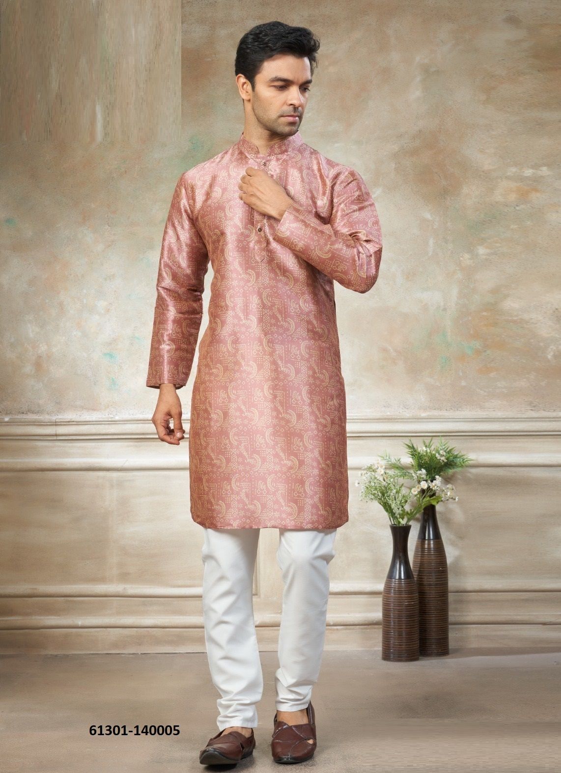 VOLUME 140 - Catalog # 61301 (Set of 9 Men's Ethnic Wear) by Meheriya