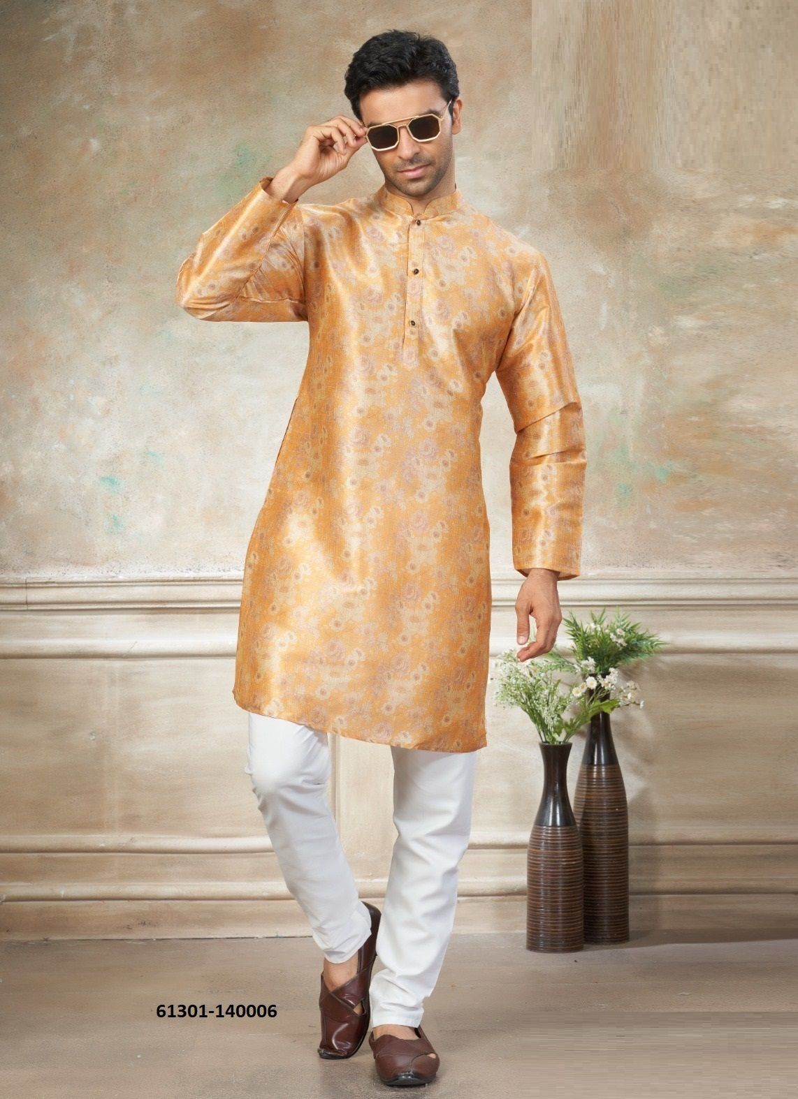 VOLUME 140 - Catalog # 61301 (Set of 9 Men's Ethnic Wear) by Meheriya