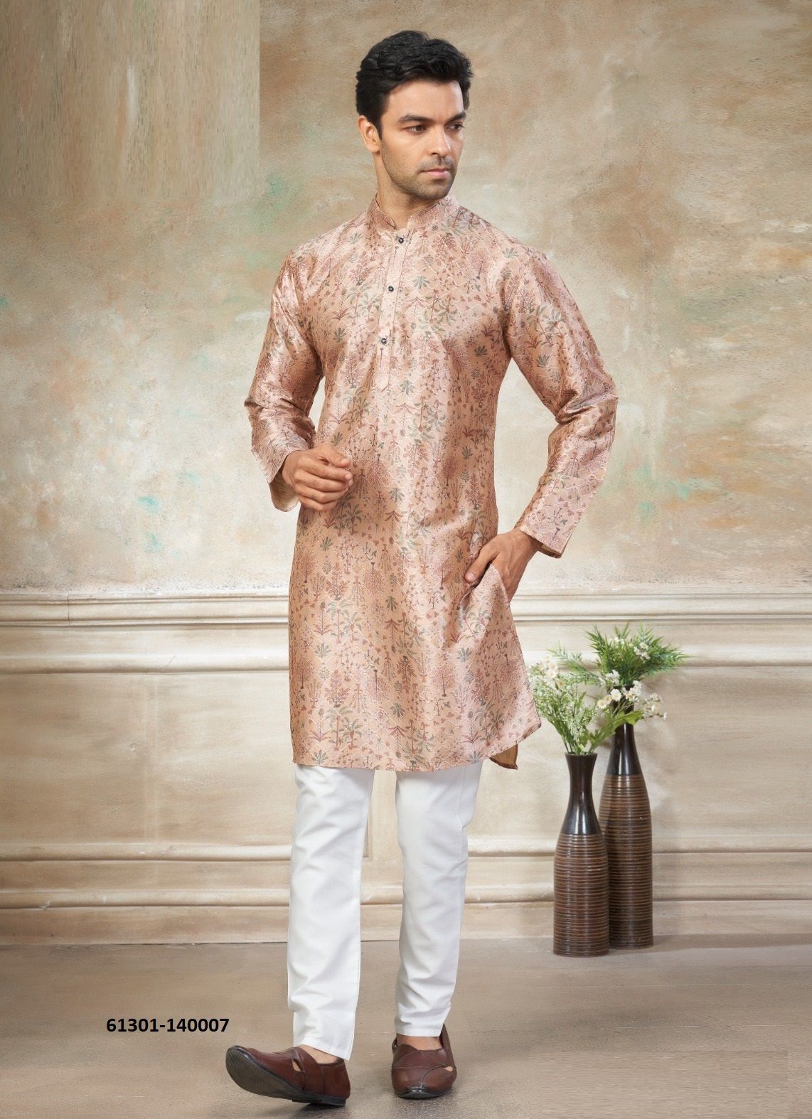 VOLUME 140 - Catalog # 61301 (Set of 9 Men's Ethnic Wear) by Meheriya