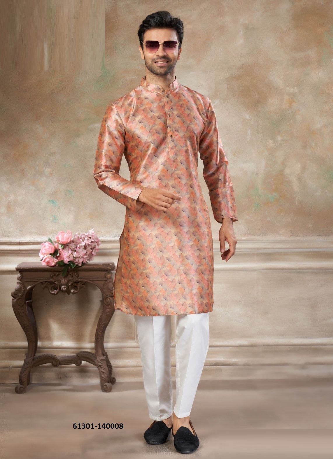 VOLUME 140 - Catalog # 61301 (Set of 9 Men's Ethnic Wear) by Meheriya