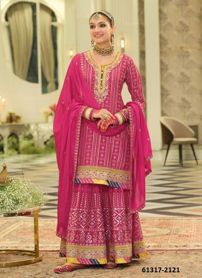 ARMANI 7 - Catalog # 61317 (Set of 3 Readymade Salwar Suits) by Eba Lifestyle ARMANI 7 - Catalog # 61317 (Set of 3 Readymade Salwar Suits) by Eba Lifestyle