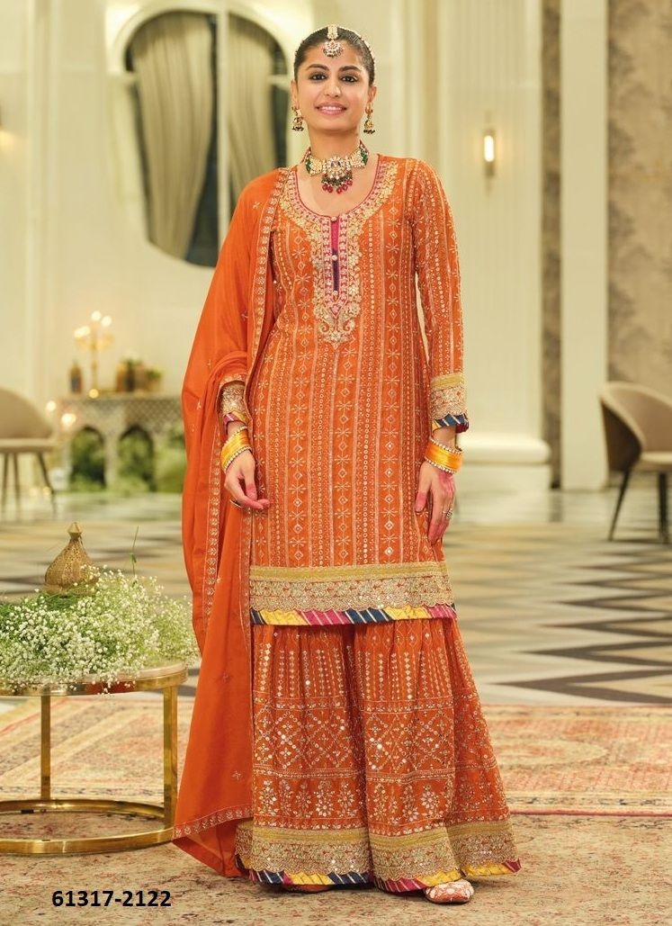 ARMANI 7 - Catalog # 61317 (Set of 3 Readymade Salwar Suits) by Eba Lifestyle ARMANI 7 - Catalog # 61317 (Set of 3 Readymade Salwar Suits) by Eba Lifestyle