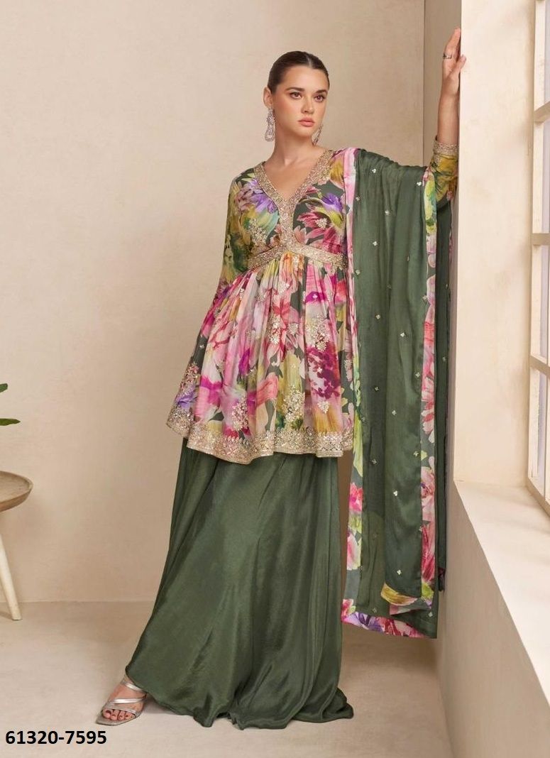 RAAGA - Catalog # 61320 (Set of 3 Readymade Salwar Suits) by Gulkayra Designer